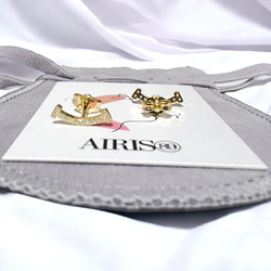 ピアス レディース 小さめ18金 ゴールド シルバー925 金属アレルギー対応 スマイル モチーフ プレゼント 仕事 3枚目の画像