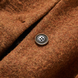 華やかな色で軽やかに 　ふんわり暖かいウールコート　ロングコート221003-1 6枚目の画像