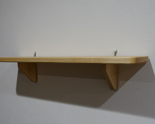 棚板 シェルフ サイズオーダー パイン無垢材 クリアー材 石膏ボード