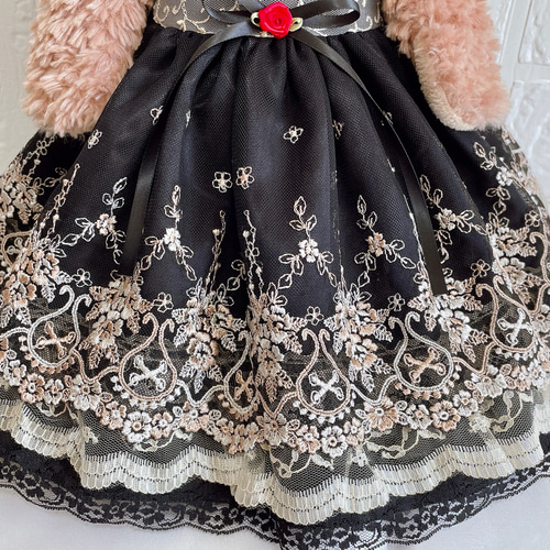 シェリーメイ　ハンドメイド　チュール　ドレス シェリーメイ Sサイズ用 ハンドメイドコスチューム ドレス