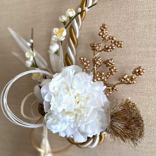 早割お正月2026】和モダンお正月飾り タッセル♪ しめ縄・しめ飾り aki