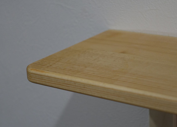 棚板　シェルフ　サイズオーダー　パイン無垢材　柾目　クリアー材（ほとんど節がない）　オイルフィニッシュ・蜜蝋仕上げ 1枚目の画像