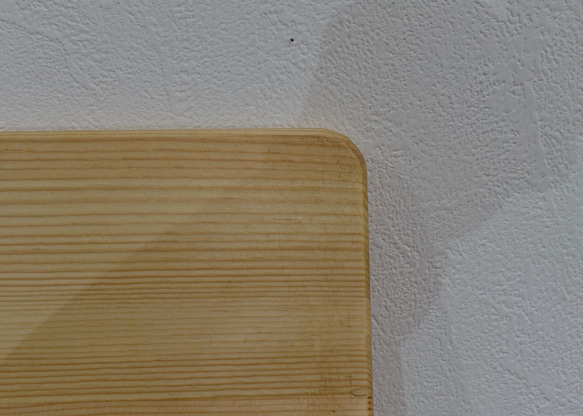 棚板　シェルフ　サイズオーダー　パイン無垢材　柾目　クリアー材（ほとんど節がない）　オイルフィニッシュ・蜜蝋仕上げ 4枚目の画像