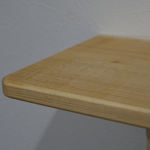 棚板 シェルフ サイズオーダー パイン無垢材 柾目 クリアー材