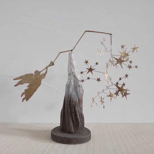 星創る天使」モビール オブジェ【受注制作】 立体・オブジェ Gallery