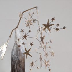 「星創る天使」モビール オブジェ【受注制作】 5枚目の画像