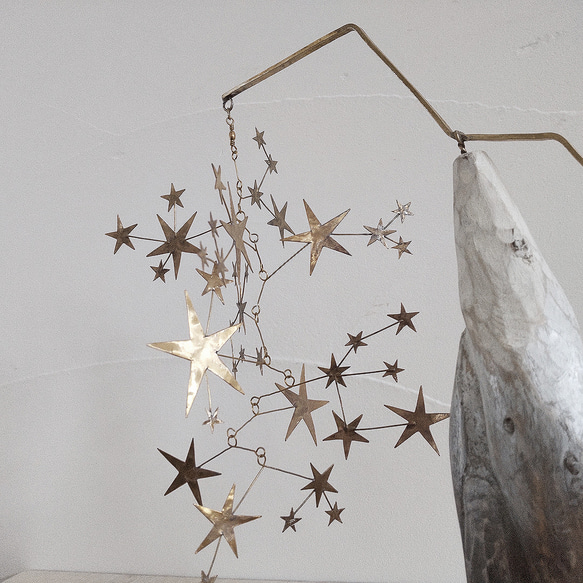 「星創る天使」モビール オブジェ【受注制作】 4枚目の画像