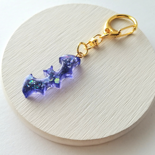 コウモリキーホルダー / レジン / ハロウィン その他アクセサリー 華昇