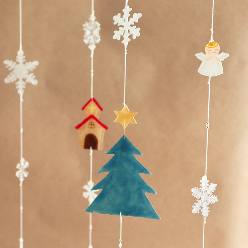 モビール・ホワイトクリスマス《特集掲載》 モビール atelier-hiwa