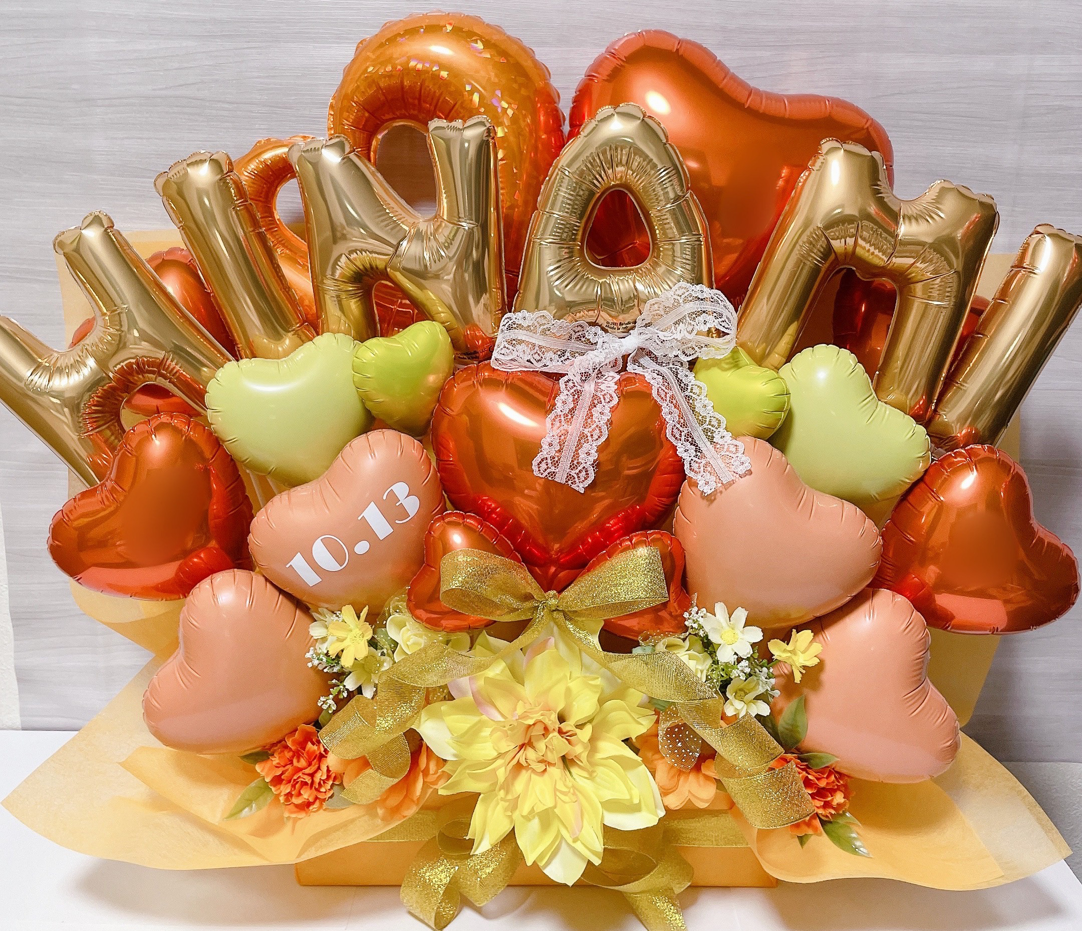 バルーンギフト　バルーンアレンジ 結婚祝い　誕生日　生誕祭　推し　開店祝い　ギフト　プレゼント　バルーン