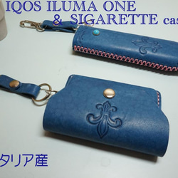 青（ブルー） アイコスケース（iQOS・電子タバコ） のおすすめ