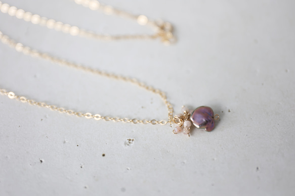 14KGF pearl　pierce＆necklace [kgf5070] 9枚目の画像
