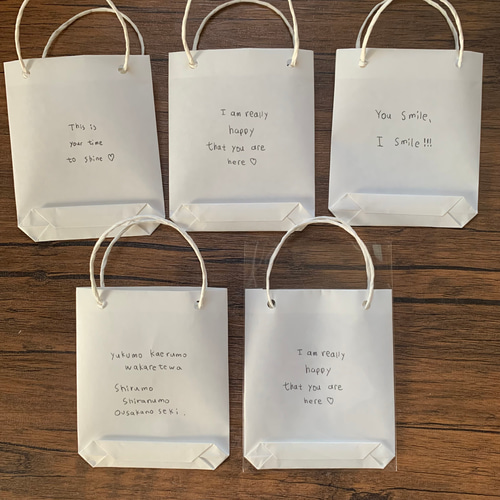 ミニ紙袋⭐︎5種類セット その他雑貨 pocaのお絵描き 通販｜Creema