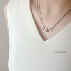 金属アレルギー対応　サージカルステンレスチェーン / ステンレスリンクチャーム　ネックレス　 9枚目の画像