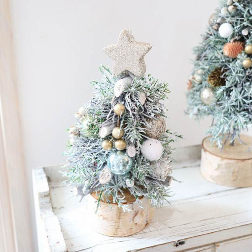 卓上クリスマスツリー テーブルサイズ 冬支度 玄関 インテリア ギフト