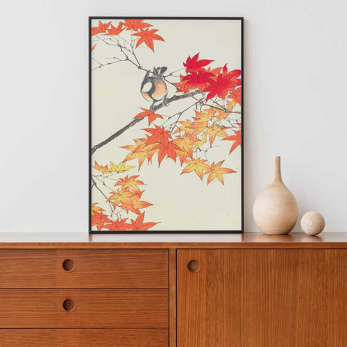 十二景：秋 インテリア絵画