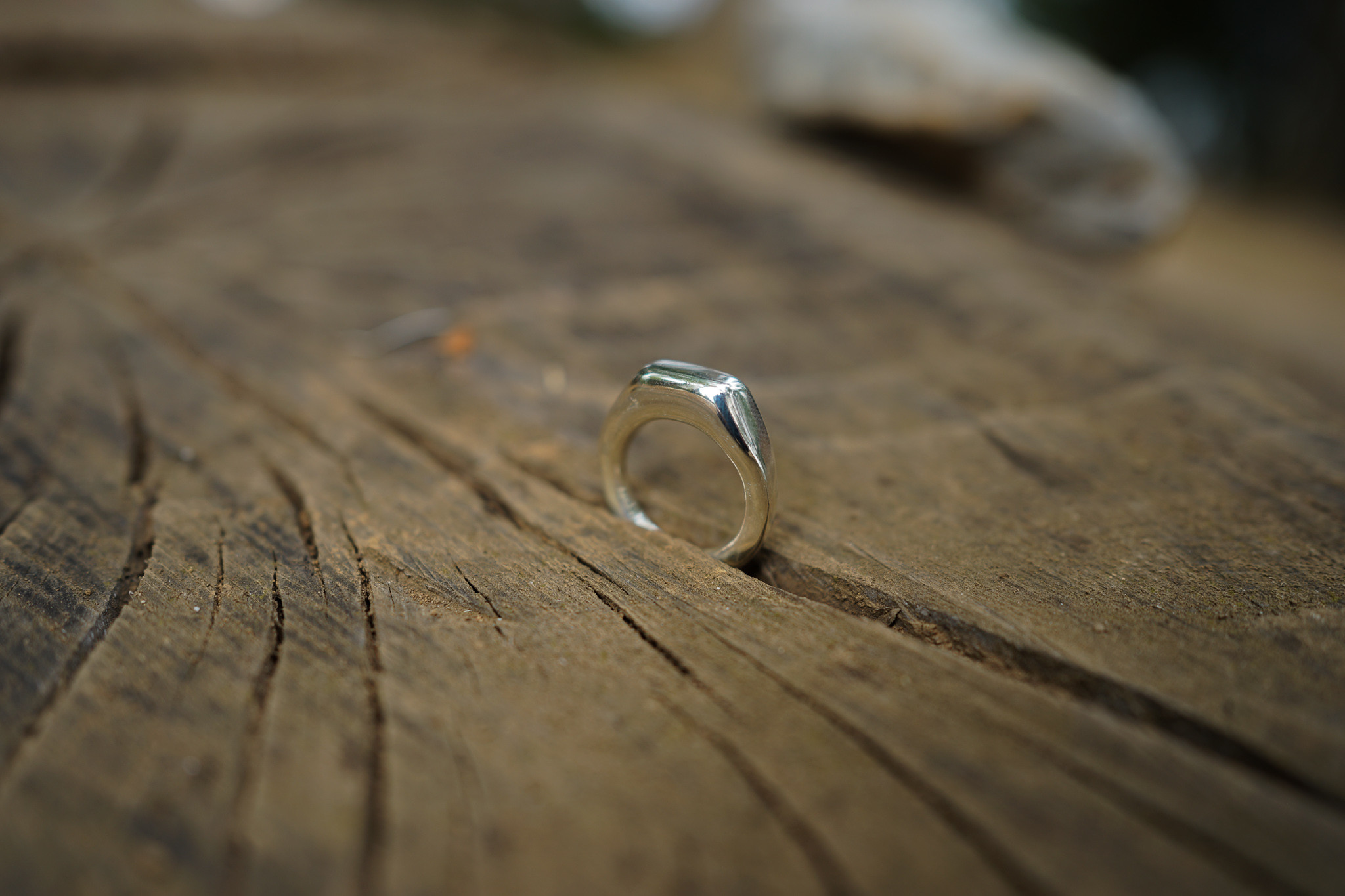 【受注製作】印台ぷっくりリング　silver925