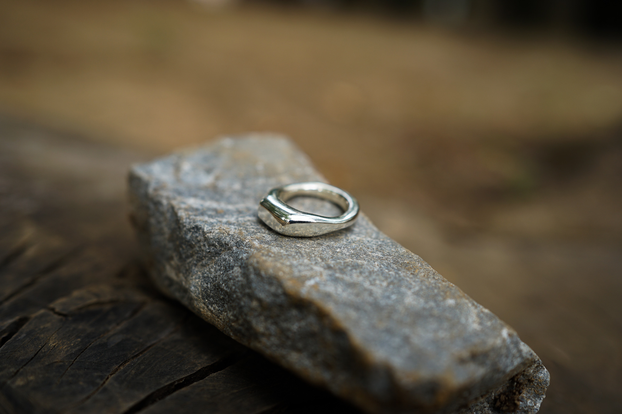 【受注製作】印台ぷっくりリング　silver925