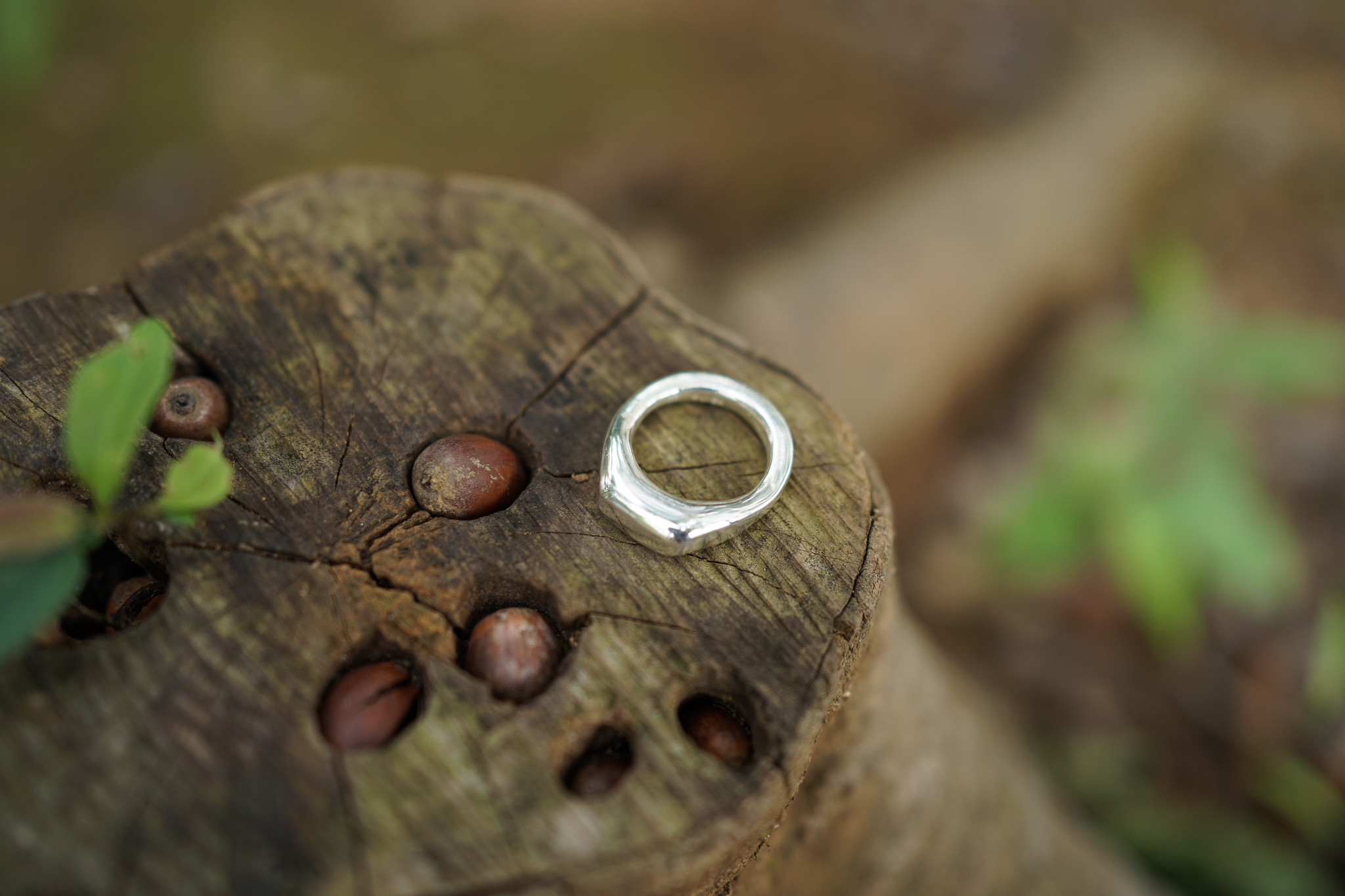 【受注製作】印台ぷっくりリング　silver925