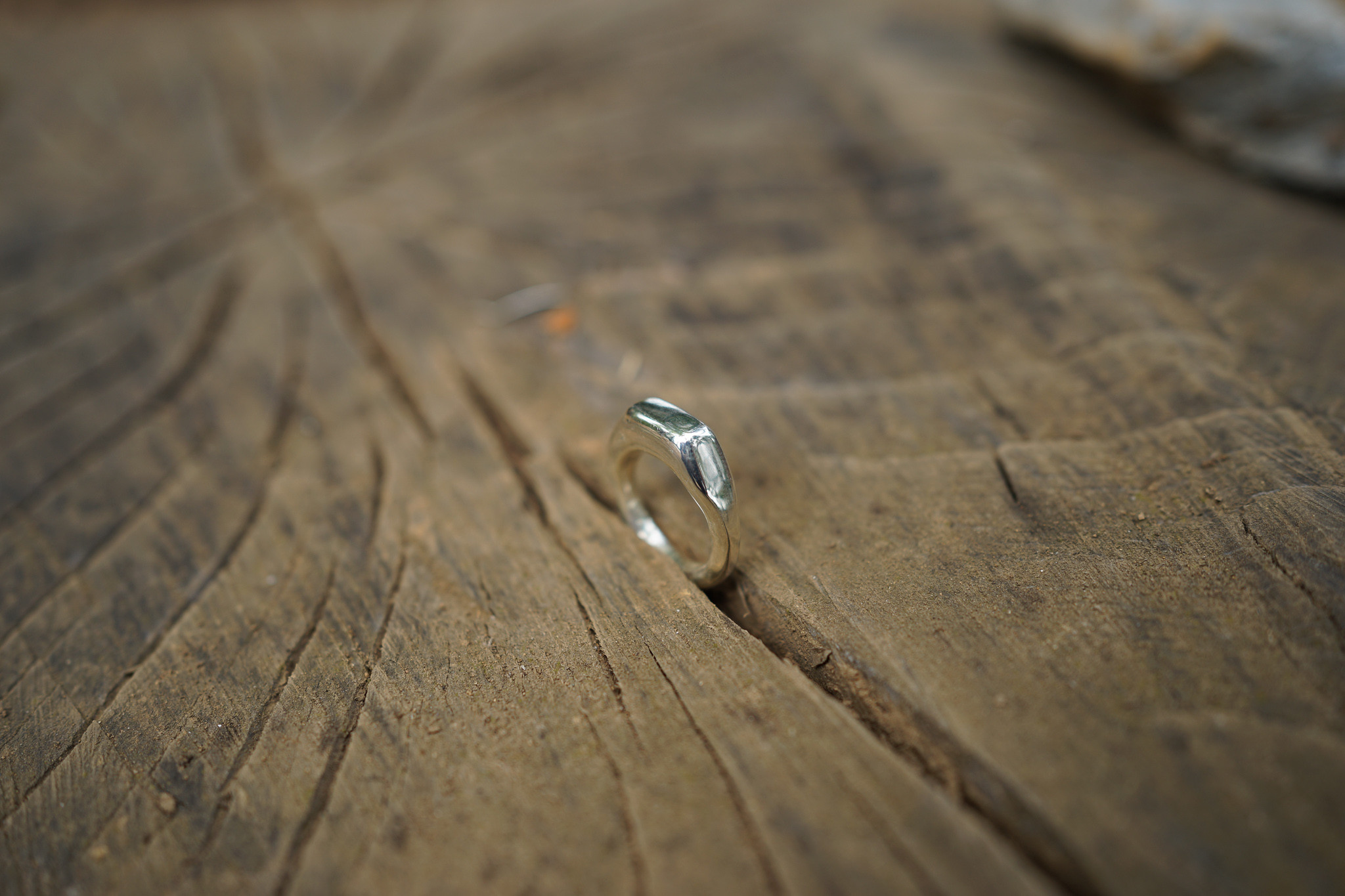 【受注製作】印台ぷっくりリング　silver925