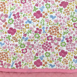 底角補強！キルティングショルダーバッグ　図書袋　通園バック 8枚目の画像