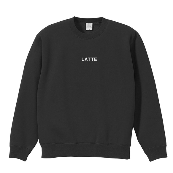 LATTE 裏起毛スウェット ４色展開 9枚目の画像