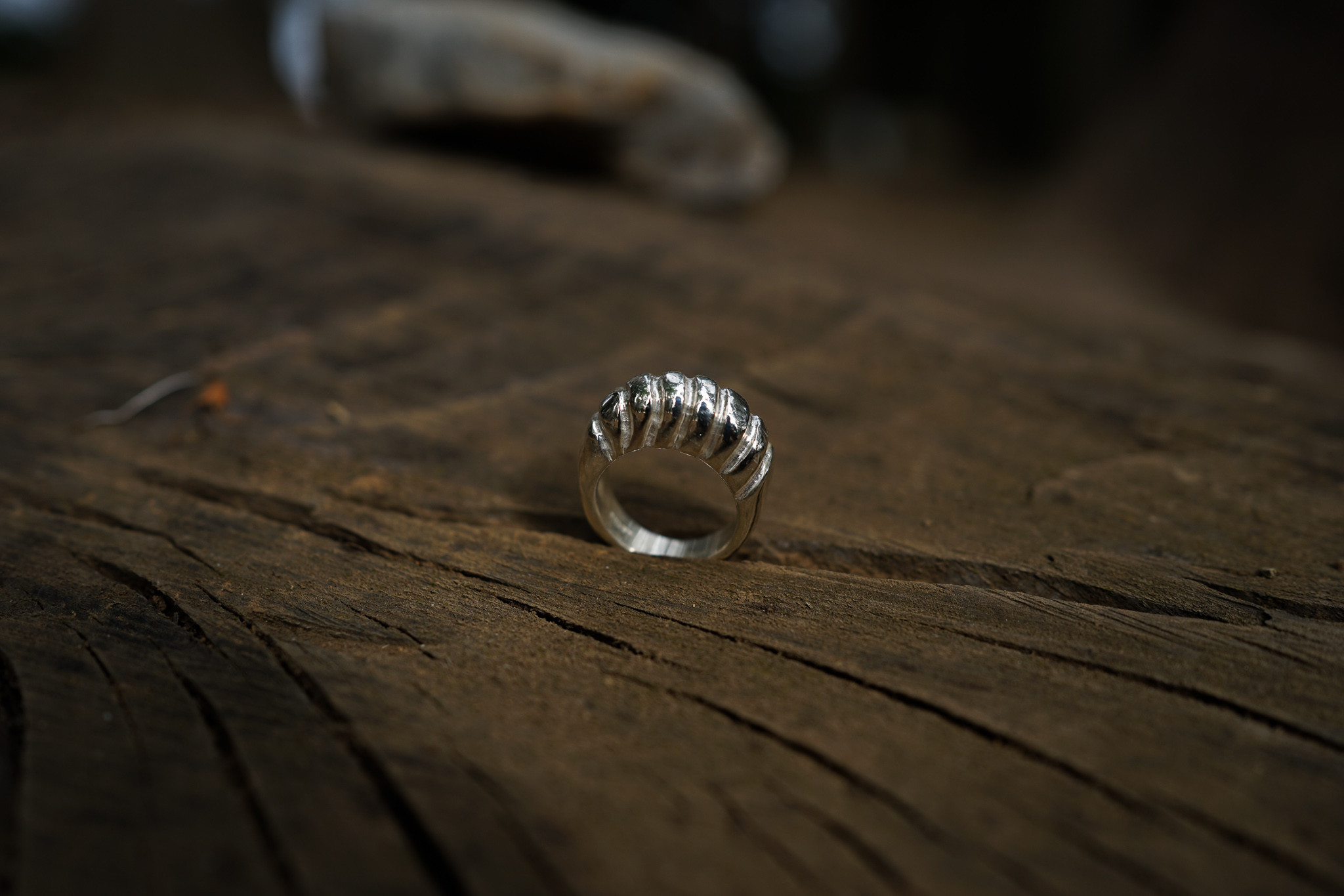 【受注製作】クロワッサンリング　silver925