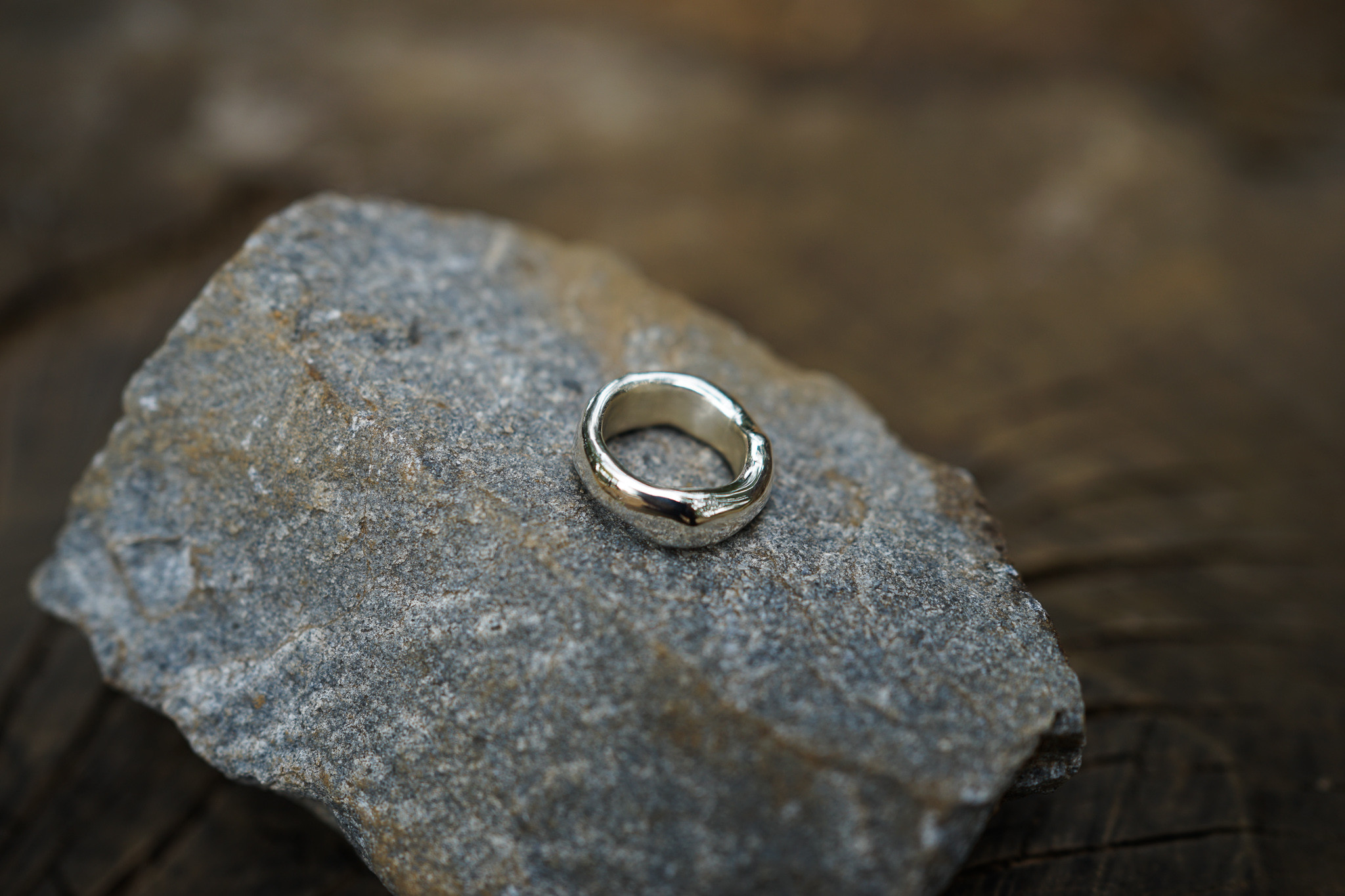 【受注製作】いびつボリュームリング　silver925