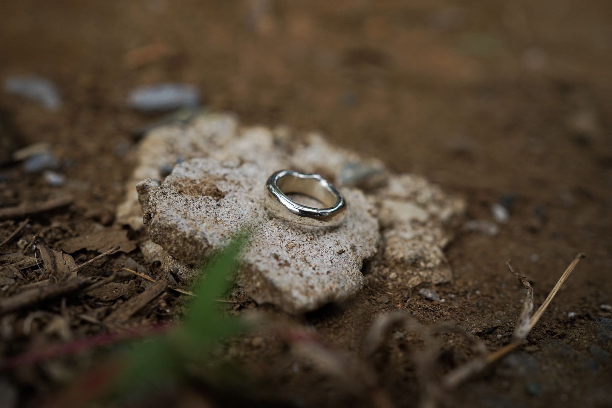 【受注製作】いびつボリュームリング　silver925