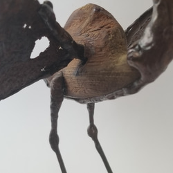 アート　オブジェ　“里山の鷺” 7枚目の画像