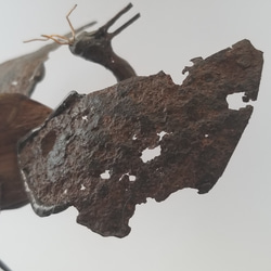 アート　オブジェ　“里山の鷺” 5枚目の画像