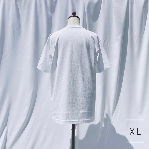 オレンジ　M / L / XLサイズ　マーブル　Tシャツ　ポーリング　アート　半袖　ユニセックス 13枚目の画像