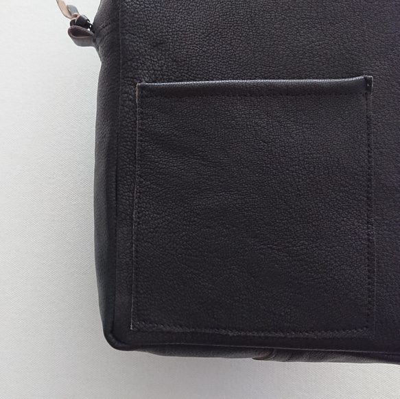 annco leather mini bag [black] 4枚目の画像