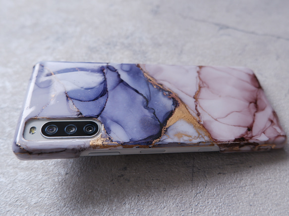 ＃cantabile　アルコールインクアートのスマホケース・ネックストラップ・リング（iPhone / Android) 3枚目の画像