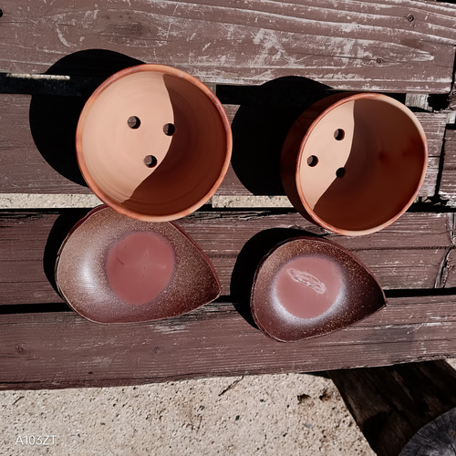 備前焼 植木鉢 一輪挿し・花瓶・花器 aco 通販 14796715｜Creema(クリーマ)