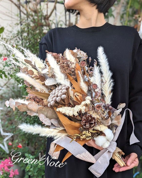 13.アンティーク紫陽花スワッグ