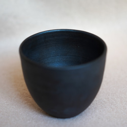 【送料無料】セラミック 黒陶器カップ | ホームカップ | 手作り | ギフト 4枚目の画像