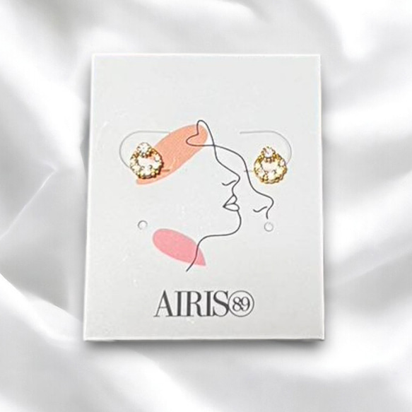 ピアス 小さめ シルバー925 金属アレルギー対応 18K ゴールド 月 ムーン 三日月 透かし 仕事 プレゼント 2枚目の画像