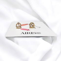 ピアス 小さめ シルバー925 金属アレルギー対応 18K ゴールド 月 ムーン 三日月 透かし 仕事 プレゼント 4枚目の画像