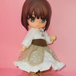 ねんどろいどどーる用 お洋服 ドレスワンピ 単品 3枚目の画像