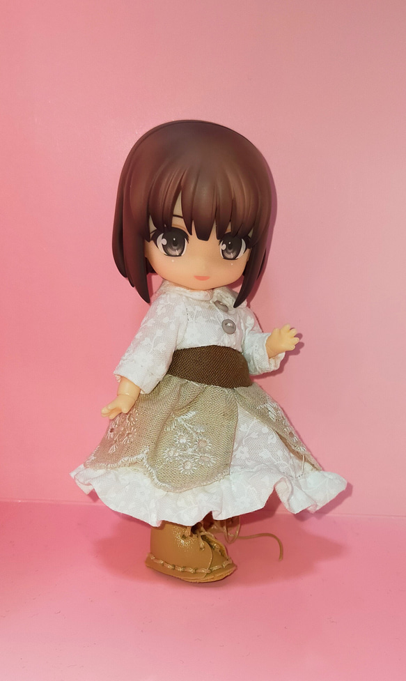 ねんどろいどどーる用 お洋服 ドレスワンピ 単品 3枚目の画像