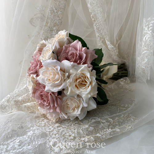 送料無料】Queen rose sweet rose princess ブーケ &ブートニア