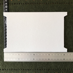 レース・リボン  巻き板  紙製   Lサイズ  13×21cm  30枚   糸巻き台紙 4枚目の画像