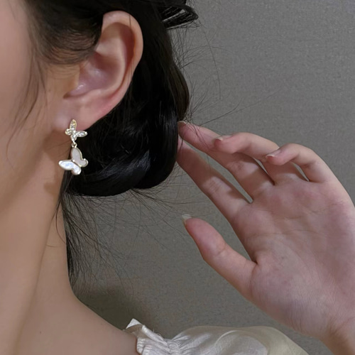ピアス レディース 小さめ 18K ゴールド シルバー925 アレルギー