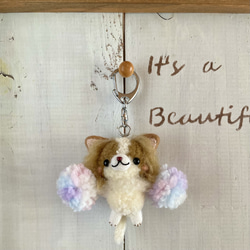 あなたを応援！！ チアリーダーなクマさん♪ ぬいぐるみ ぼんぼん♪こ