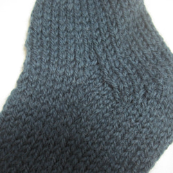 靴下　ウール100％手編みなのに安価 大人用Ｋ507 4枚目の画像