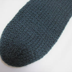 靴下　ウール100％手編みなのに安価 大人用Ｋ507 5枚目の画像