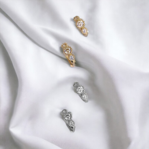 女士圈形耳環，小號 18K 金，925 銀，金屬過敏兼容，實惠，精緻，時尚，禮物 第6張的照片