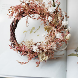 つづく | 秋の強いイタドリの花 ドライフラワーリーススポット 4枚目の画像