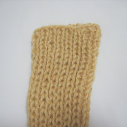 靴下　ウール100％手編みなのに安価 大人用Ｋ557 3枚目の画像